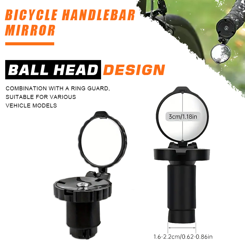 Mirror Handlebar Convex - NPY 2026Mini manubrio per bicicletta specchietto