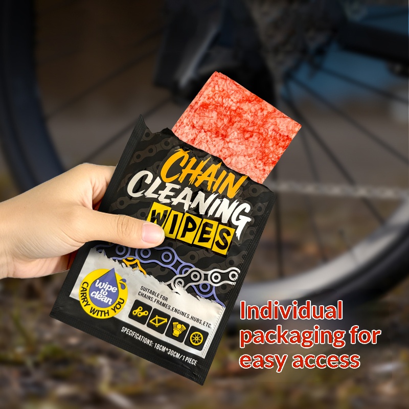 Grease Waterproof Bike - Salviette per la Pulizia della Catena