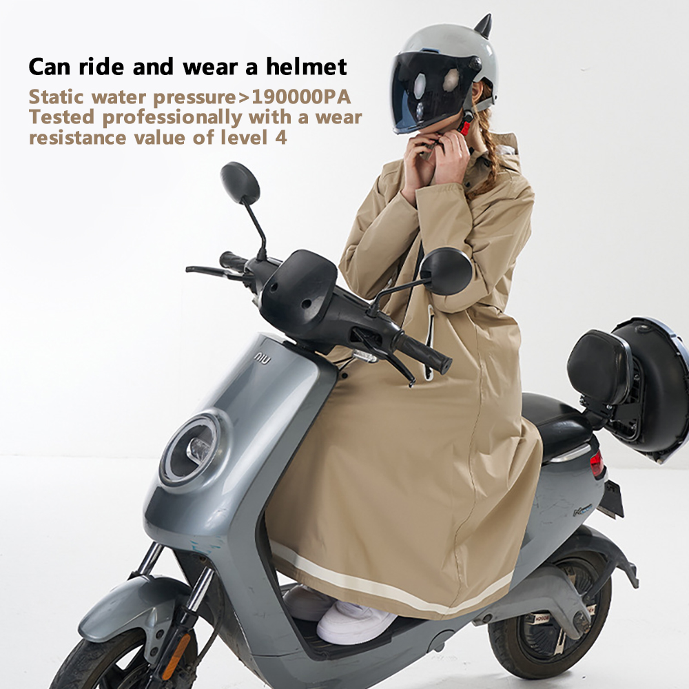 Poncho Impermeabile Lungo per  - Cycling Rain Jacket Commute recensione e prezzo