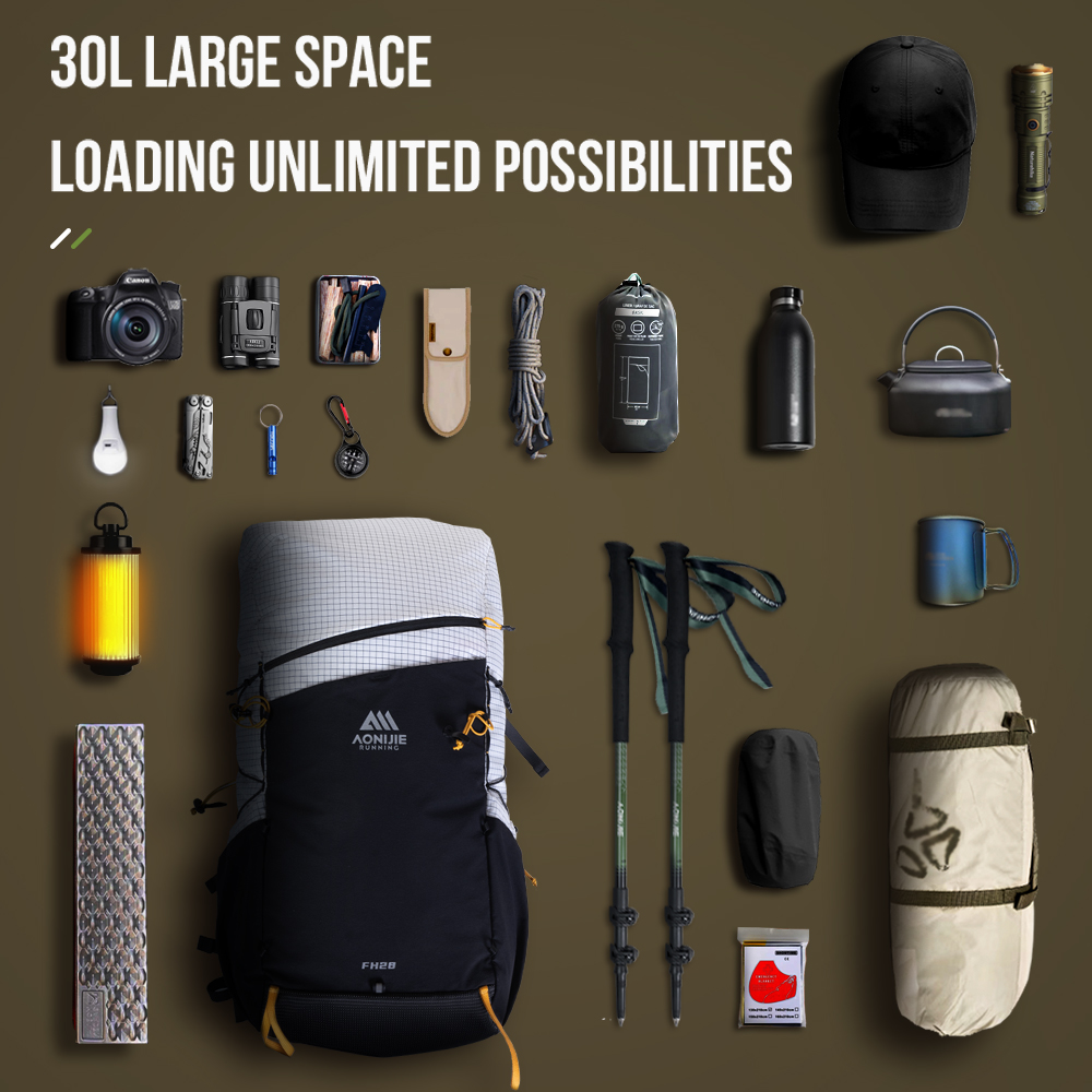 AONIJIE 30L Trekking Mountain  - Cycling Commuter Backpack recensione e prezzo
